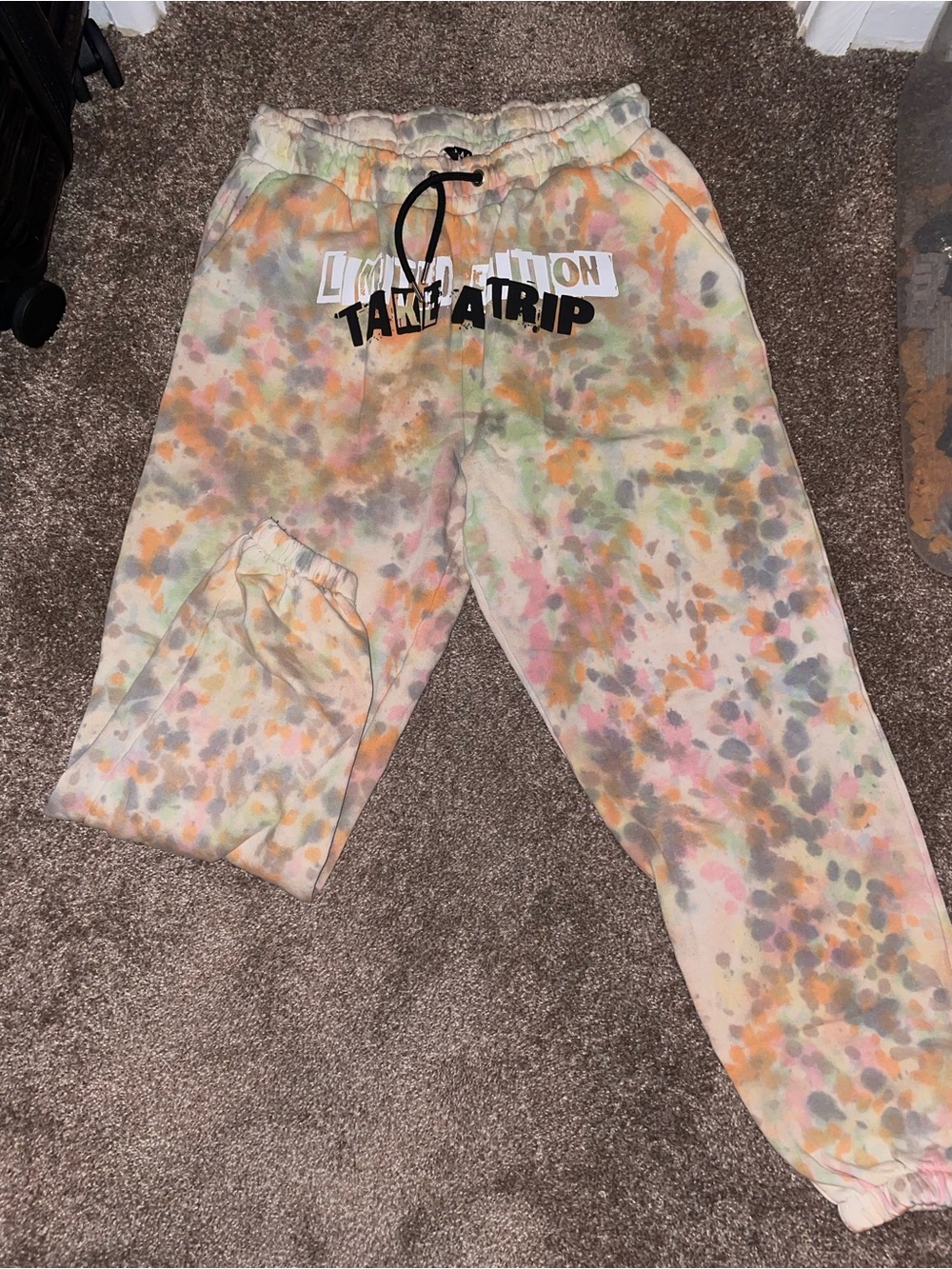 Boohoo Pastel Tie-Dye Joggers